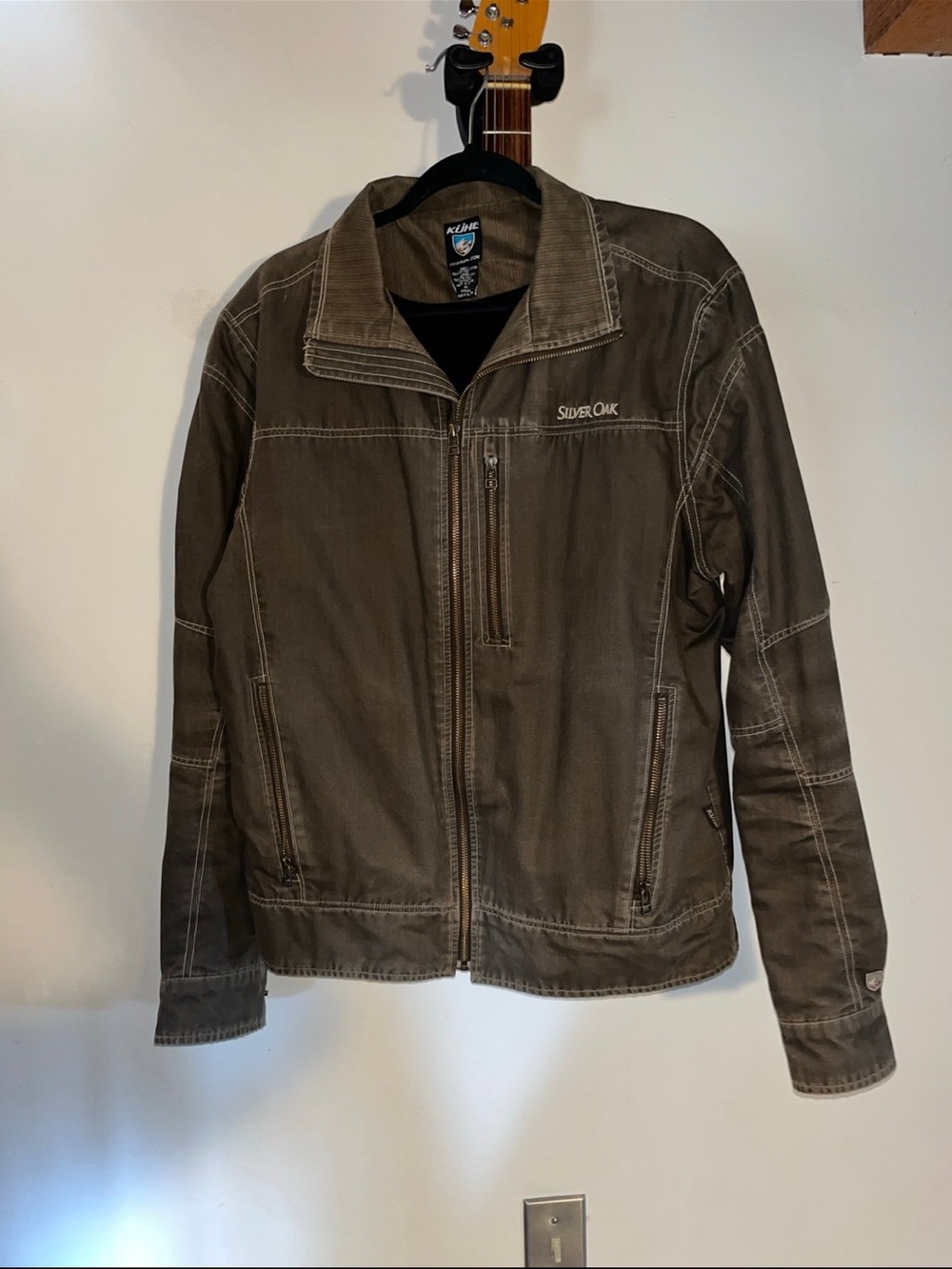 Kuhl Men's Workwear Jacket size Medium (small repair on arm)